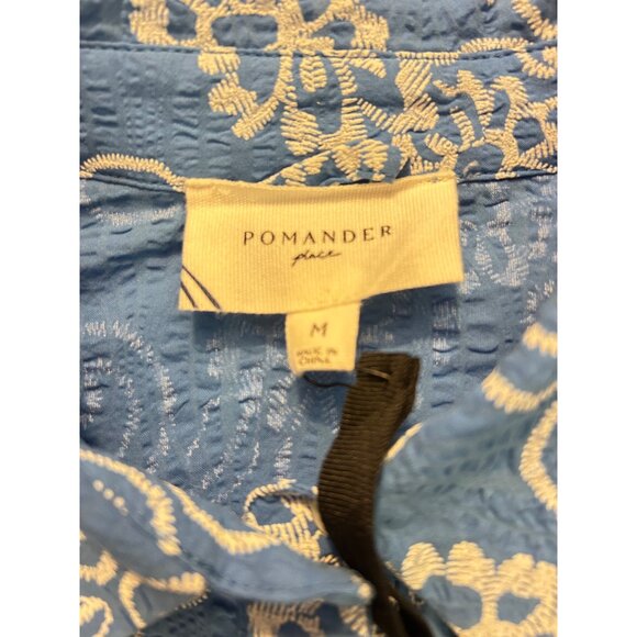 Tuckernuck Pomander Place Riviera Painted Chintz Aurora Dress Medium NWT - Picture 8 of 8